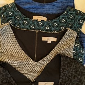 Four Loft dresses
